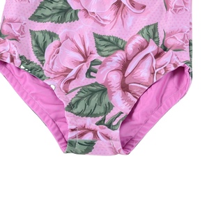 New Summer Toddler Baby Girl Leopard Swimming <b>Tankini</b> Adjustable Straps High Waist Reversible Swim Shorts Quick Dry - Product Image 4