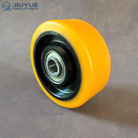 Nouvelle roue de support 125x50-20 avec roulement à billes pour transpalette électrique BT LWE200, pièces de rechange, roue pivotante pour le commerce de détail