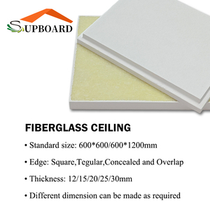 Carreau de plafond acoustique suspendu en fibre de verre 2X4 pour boîte de nuit - Product Image 4