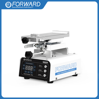 Machine de séparation de cadre intermédiaire 7 en 1 FORWARD FW-361Max 370 °   Plateforme rotative à vide en stock, livraison rapide pour la réparation d'écrans de téléphone
