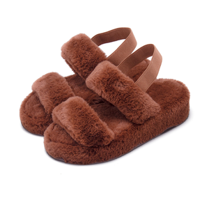 2023 nouvelles pantoufles élastiques d'intérieur personnalisées hiver Simple moelleux maison chaussures décontractées en gros Eva pantoufles pour hommes - Product Image 1