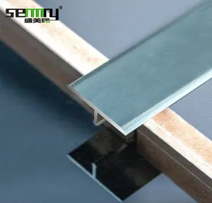 Esquinas de aluminio en forma de T para suelo de pared, de aleación de aluminio y Metal