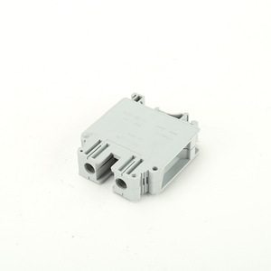 UK Series <b>Terminal</b> Block 35mm DIN Rail 2 Pole 100A Copper Alloy Screw Connection - Product Image 4