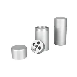 Contenitore per <span class=keywords><strong>Deodorante</strong></span> Ricaricabile in Alluminio da 75 <span class=keywords><strong>ml</strong></span>, Ecologico e di Lusso, con Chiusura a Vite, per Detergente Viso - Product Image 1
