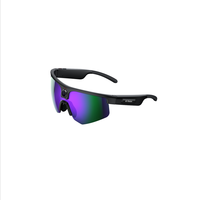 Lunettes de soleil intelligentes pour le sport en plein air, la course à pied et le cyclisme, haute définition, anti-lumière du soleil, musique sans fil avec Bluetooth