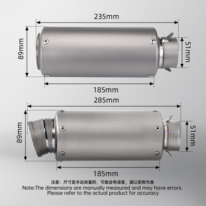 2014-2023 Système d'échappement complet de tuyau d'échappement avant en titane pour <span class=keywords><strong>CBR650R</strong></span> <span class=keywords><strong>CBR650F</strong></span> CBR650 CB650F nouvel accessoire de moto - Product Image 5
