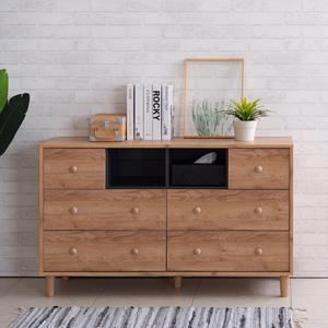 Cómoda abierta con almacenamiento para dormitorio - Product Image 4