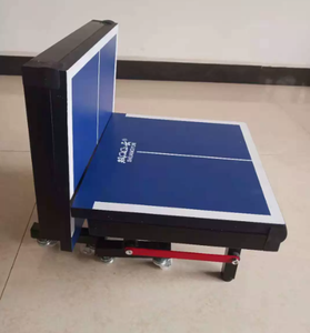 Table de <span class=keywords><strong>ping</strong></span>-<span class=keywords><strong>pong</strong></span> pliable compacte avec roues, portable, petite table de tennis de table 550*300mm pour divertissement à domicile en intérieur - Product Image 5