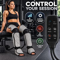 Bottes de récupération physique Kolendy, bottes de massage des jambes à compression d'air et masseur de pressothérapie des hanches