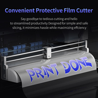A3 + Dtf Printer semua dalam satu Digital T-shirt mesin cetak Inkjet Pet Film Printer untuk pakaian ganda XP600 kepala DTF Printer