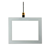 Monitor Industrial IIC de 8 Pulgadas con Pantalla Táctil, Resolución 800*600, Panel Táctil Capacitivo Blanco