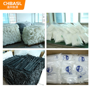 เคเบิลไทร์ไนลอนแบบล็อคตัวเอง Chbasl ขนาด 10x400 มม. สายรัดหนาพิเศษทนไฟ สำหรับจัดระเบียบสายไฟฟ้า - Product Image 1