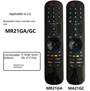 Pour <span class=keywords><strong>LG</strong></span> <span class=keywords><strong>Magic</strong></span> Smart Voice TV Télécommande AN-MR21GA MR21GC Code fixe en plastique pour la connectivité Bluetooth - Product Image 2