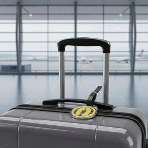 Etichetta <span class=keywords><strong>per</strong></span> Bagagli Personalizzata in Lega di Zinco con Smalto Morbido e Duro, Tag Circolare Grande <span class=keywords><strong>per</strong></span> Borse da Golf, Regalo Unico - Product Image 2