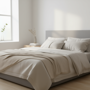 Fozters – Lot de 10 boxers pour hommes, taille mi-haute, 100 % coton, blanc, taille adulte, respirant, design uni - Product Image 2