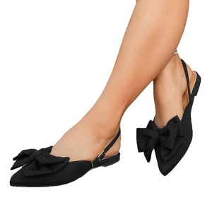 <span class=keywords><strong>Sandales</strong></span> tendance été 2025 pour femmes, plates, à nœud, bout pointu, grande taille, vente en gros pour l'Europe et les États-Unis - Product Image 6