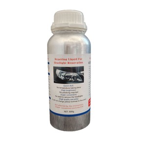 Kit de réparation de phares de voiture avec liquide de polissage et outils pour la restauration des phares - Product Image 2