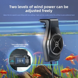 Nuevo Ventilador <span class=keywords><strong>de</strong></span> <span class=keywords><strong>Agua</strong></span> Fría para Acuarios y Peceras, Refrigerador Silencioso <span class=keywords><strong>con</strong></span> Control Automático <span class=keywords><strong>de</strong></span> Temperatura, Disipación <span class=keywords><strong>de</strong></span> Calor para <span class=keywords><strong>Agua</strong></span> <span class=keywords><strong>de</strong></span> Mar - Product Image 2