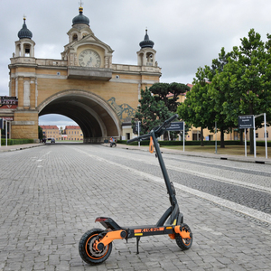 Trottinette <span class=keywords><strong>Électrique</strong></span> Pliable Tout-Terrain Kukirin G2 pour Adultes, 25 km/h, 250W, avec Siège, Roues 10 Pouces, Batterie Lithium 48V 15Ah ou 20.8Ah, Moteur Brushless (<span class=keywords><strong>Occasion</strong></span>) - Product Image 1