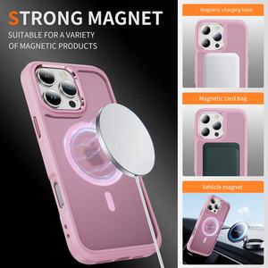 Nero opaco forte magnetico TPU <span class=keywords><strong>Cover</strong></span> del telefono per <span class=keywords><strong>iPhone</strong></span> 16 15 14 13 12 <span class=keywords><strong>11</strong></span> Pro Max per custodia Mobile Samsung - Product Image 2