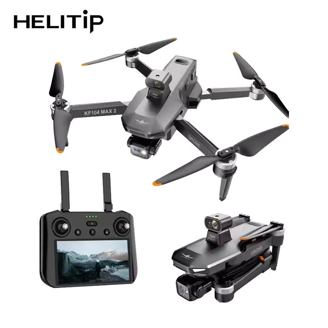 Remote Control 5.5inch Touch Screen Control KF104 Max 2 Drone KF104 MAX2 4k Drones Professional Long Distance