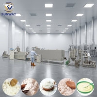 Chaîne de production automatique de farine de porridge instantané : Prix de l'extrudeuse et équipement de fabrication de poudre nutritive instantanée