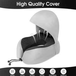 U hình dạng du lịch cổ gối acupressure cổ gối xe ngủ tựa đầu gối chào đón để tùy chỉnh - Product Image 3