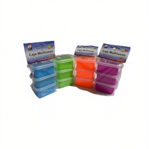 Set di contenitori impilabili in plastica Mnj da 12 pezzi per l'organizzazione degli alimenti in cucina - Product Image 2