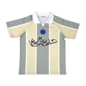 Camiseta de Fútbol de Club Personalizada, Diseño Sublimado, Retro, Holgada, Transpirable, de Manga Corta - Product Image 2