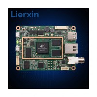 Caméra de sécurité IP intelligente multicouche 4K AI Lierxin LEX-CAM-4K8L, carte de contrôle principale IPC, PCB 6 couches HDI ISP H.265 PoE IEEE 802.3af FR-4