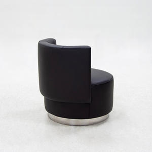 เก้าอี้หมุนสไตล์มินิมอลอิตาลี DAIRO โครงเหล็กกล้าไร้สนิม เก้าอี้นั่งเล่นแบบหมุนได้ |   โซฟาห้องนอนดีไซน์หรูหราสำหรับวิลล่า - Product Image 3