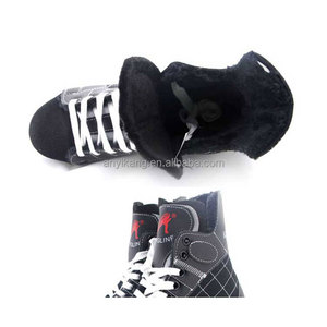 Patins de hockey sur <span class=keywords><strong>glace</strong></span> de compétition Pro Chaussures de patinage sur <span class=keywords><strong>glace</strong></span> Vente en gros d'usine OEM à lacets avec soutien de la cheville - Product Image 4
