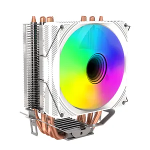 Lovingcool 150W yüksek güç bakır ısı borusu CPU soğutucu RGB tarz alüminyum ısı değiştirici LED soğutma fanları bilgisayar radyatör