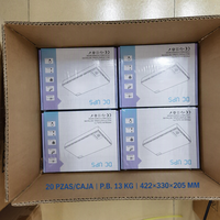 UPS Mini Baru 20000mAh 12V 2A untuk Router WiFi CCTV ONU Modem Optik 10 Jam, Output PoE DC, Catu Daya Cadangan, Baterai 18W 74Wh