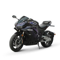 Moto électrique tout-terrain pour adultes, pneus larges, 72V, vitesse maximale de 110 km/h, avec tous les accessoires haut de gamme