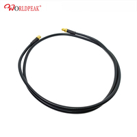 Câble de raccordement SMA mâle vers SMA femelle 1m pour boîtier de module RF, assemblage flexible à faible perte LMR200