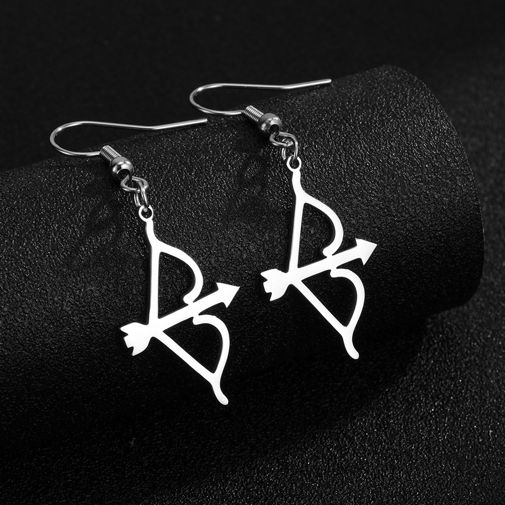 Boucles d'oreilles en acier