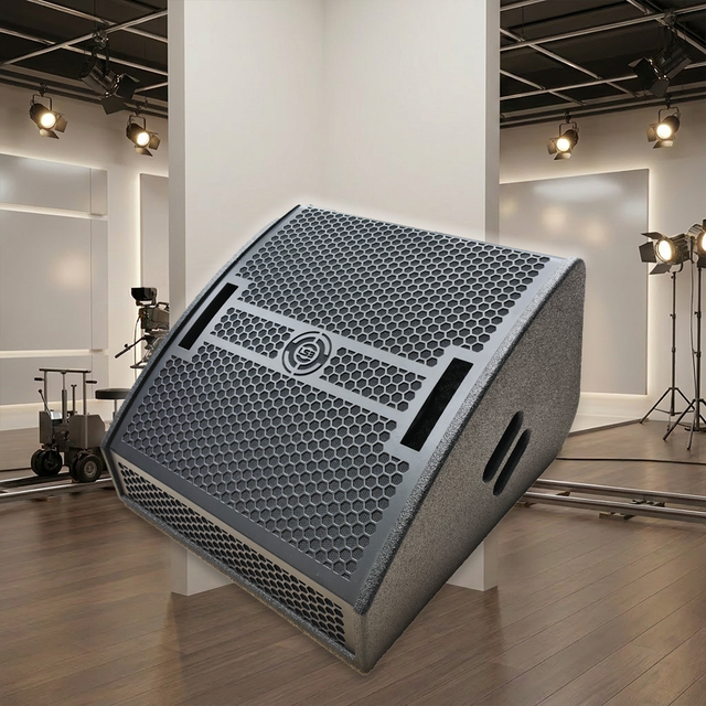 LS3 Coaxial 12-inch Monitor Speaker 250W/400W 8 Ohm Impedance XLR/Speakon Connectivity Wood Shell Floor Standing Mono 68Hz-18kHz