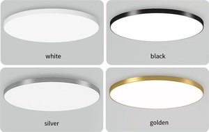 2025 modèle LED tout spectre Anti-choc plafonnier minimaliste moderne abat-jour <span class=keywords><strong>blanc</strong></span> pour salon couloir balcon chambre - Product Image 2