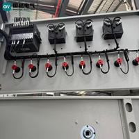 Boîtier de distribution de panneaux de condensateurs triphasés en acier pour la compensation de puissance réactive et la correction du facteur de puissance
