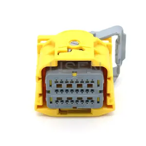 13938271 Delphi OCS Fêmea Série 0.64 Conector Automático Amarelo 24 Pinos à Prova D 'Água para Mazda 323