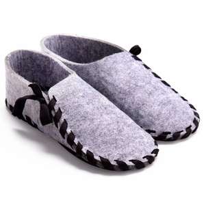 Classic Comfy House Shoes Indoor Outdoor <strong>Wool</strong> Felt <strong>Slippers</strong> for <strong>Women</strong> Winter Shoes - Product Image 1