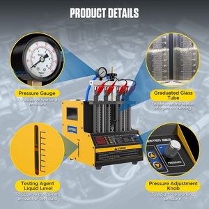 Autool xăng trực tiếp vòi phun CT160 phun nhiên liệu sạch hơn và thử nghiệm tự động công cụ Chẩn đoán phun sạch hơn máy 220V 110V - Product Image 6