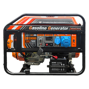เครื่องกำเนิดไฟฟ้าเบนซินแบบพกพา 5.0Kva 6.5Kw 420cc รุ่น KN-D 110V/220V/380V 50/60Hz สตาร์ทด้วยระบบดึงและสตาร์ท  ถังน้ำมัน 25 ลิตร - Product Image 1