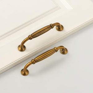 Poignée Rétro <span class=keywords><strong>Antique</strong></span> en Bronze à Trou Unique, <span class=keywords><strong>Style</strong></span> Européen, pour Porte de Placard, Tiroir, Armoire, Meuble - Product Image 3
