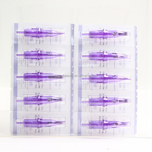 20 Piezas <span class=keywords><strong>de</strong></span> Agujas <span class=keywords><strong>de</strong></span> Tatuaje 316 para Micropigmentación Maquillaje Permanente Cejas Labios Microblading Cartuchos <span class=keywords><strong>de</strong></span> Agujas <span class=keywords><strong>de</strong></span> Tatuaje Desechables - Product Image 3