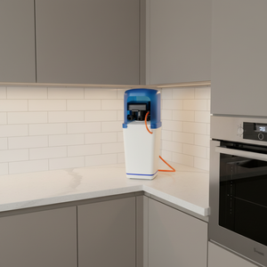 เครื่องทำน้ำอ่อนแบบแลกเปลี่ยนไอออน |   ระบบทำให้น้ำอ่อนในบ้านด้วยเรซิน <span class=keywords><strong>Bayer</strong></span> ของเยอรมัน พร้อมระบบฟื้นฟูตัวเอง - Product Image 1