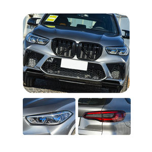 Para <span class=keywords><strong>BMW</strong></span> X5 E70 2008-2013 actualización a <span class=keywords><strong>2022</strong></span> G05 X5M F95 estilo cuerpo Kit parachoques capó faro guardabarros viejo a nuevo E70 actualización G05 - Product Image 6