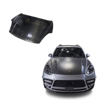 Nouveau capot moteur avant en fibre de carbone sèche style MSY pour Cayenne 958.2 2015-2016, fixation par boulons, modification de carrosserie automobile
