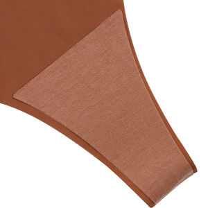 String de sport en soie glacée sans couture pour femmes européennes et américaines, taille plus, taille basse, respirant, antibactérien, séchage rapide - Product Image 5